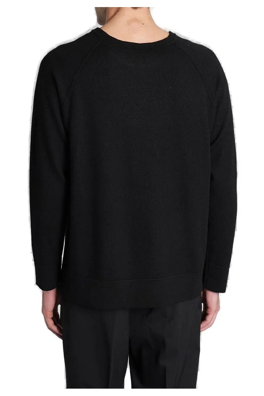 Fine-Knit Crewneck Jumper