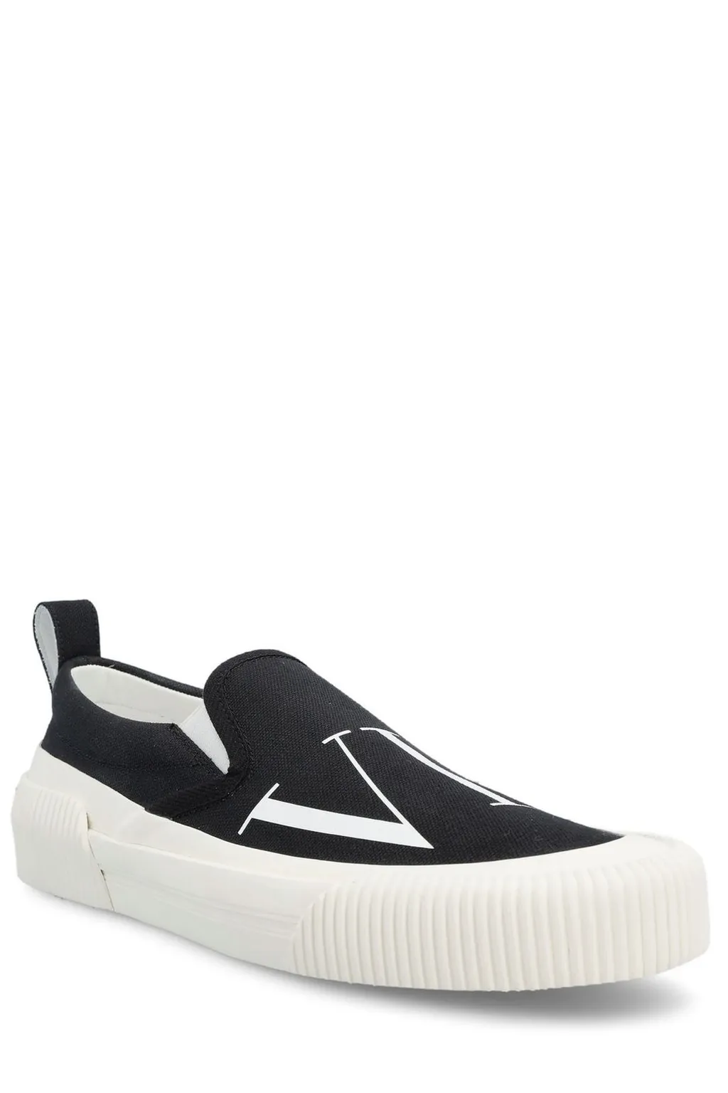 Vltn Logo Printed Slip-On Sneakers