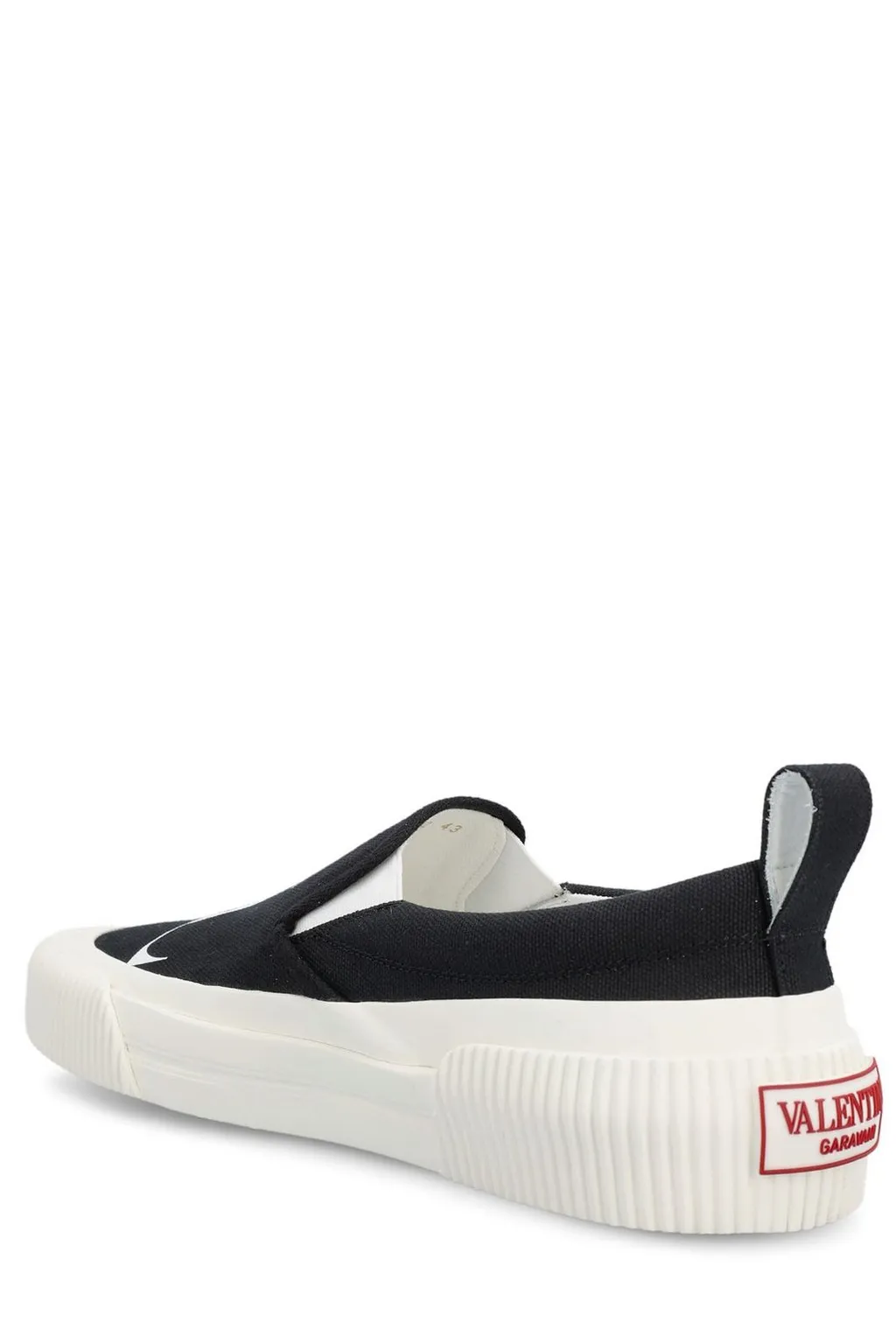Vltn Logo Printed Slip-On Sneakers