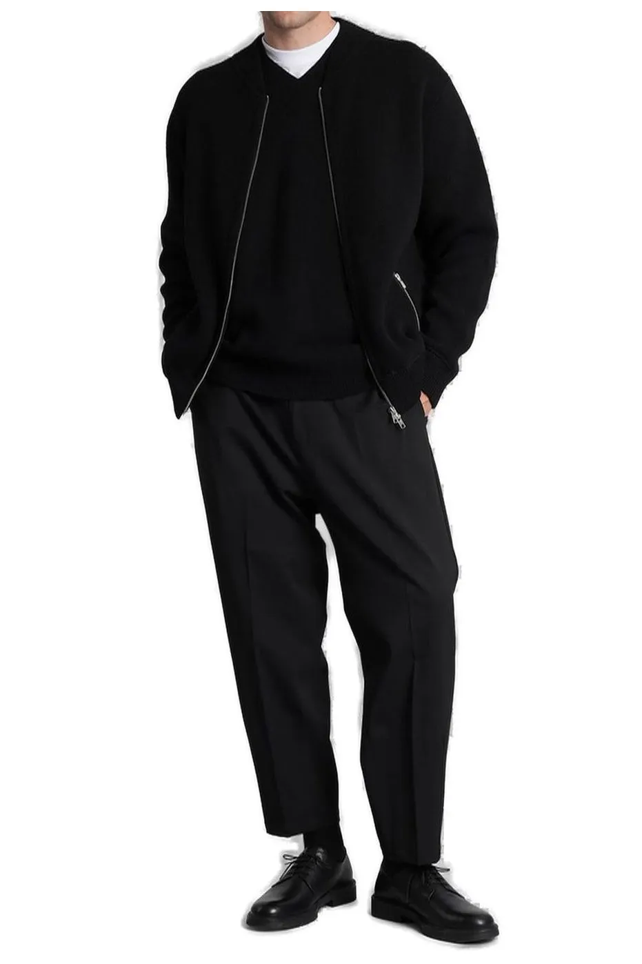 V-Neck Long Sleeved Jumper