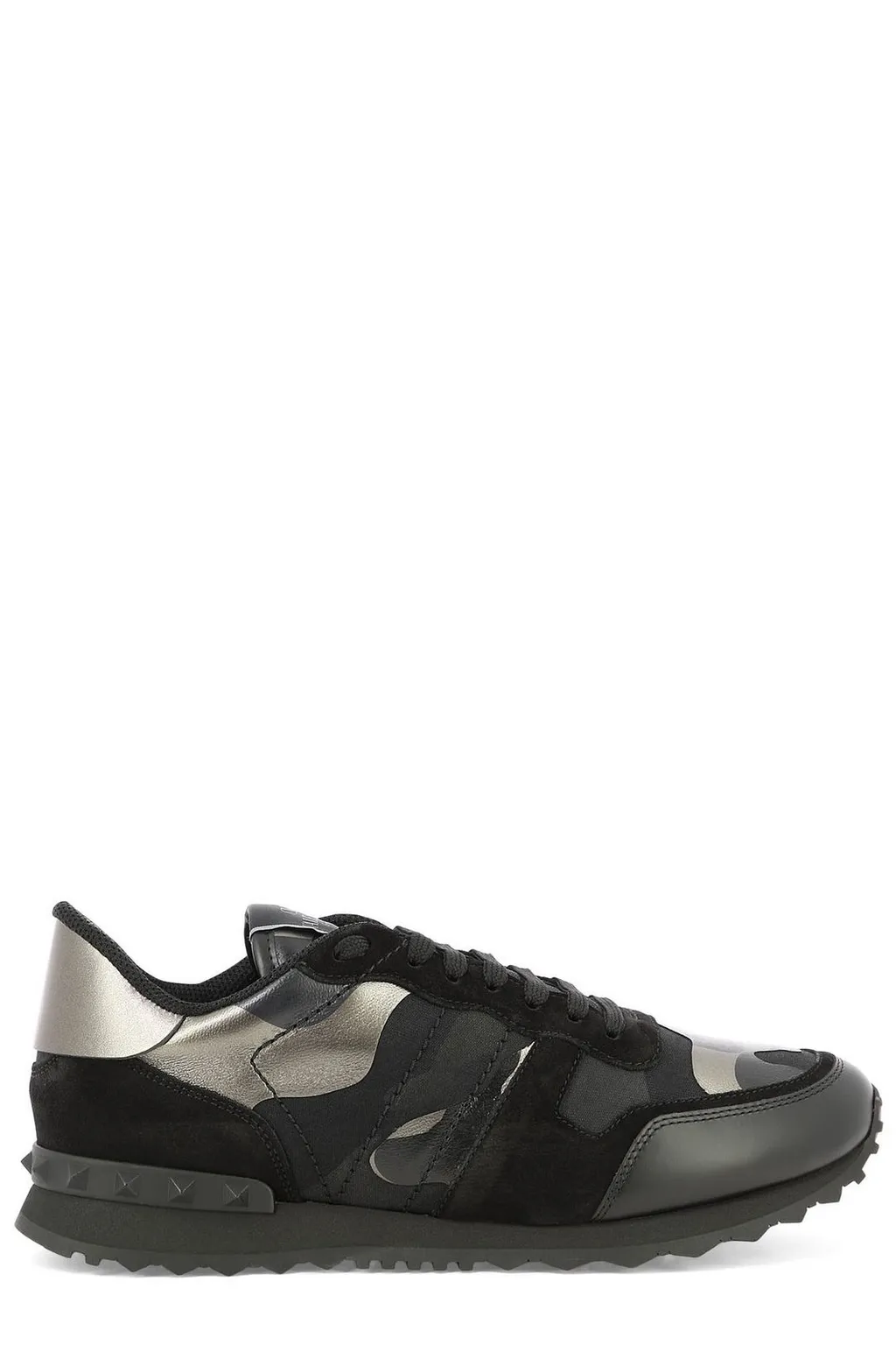 Rockrunner Camouflage-Print Lace-Up Sneakers