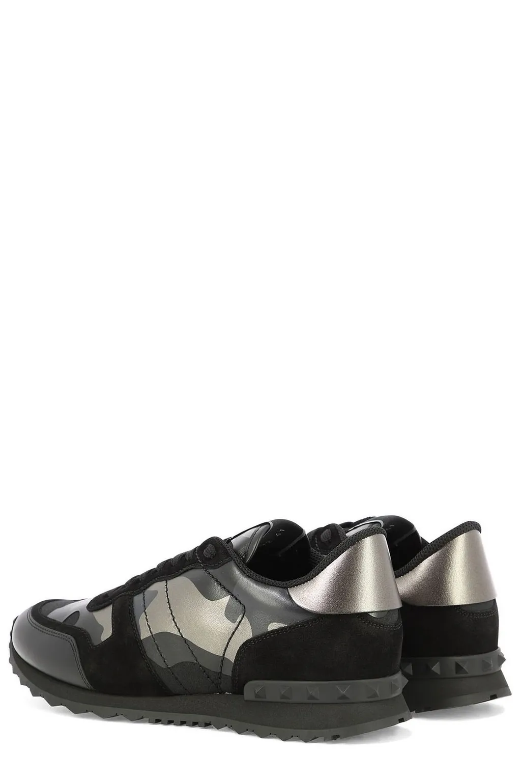 Rockrunner Camouflage-Print Lace-Up Sneakers