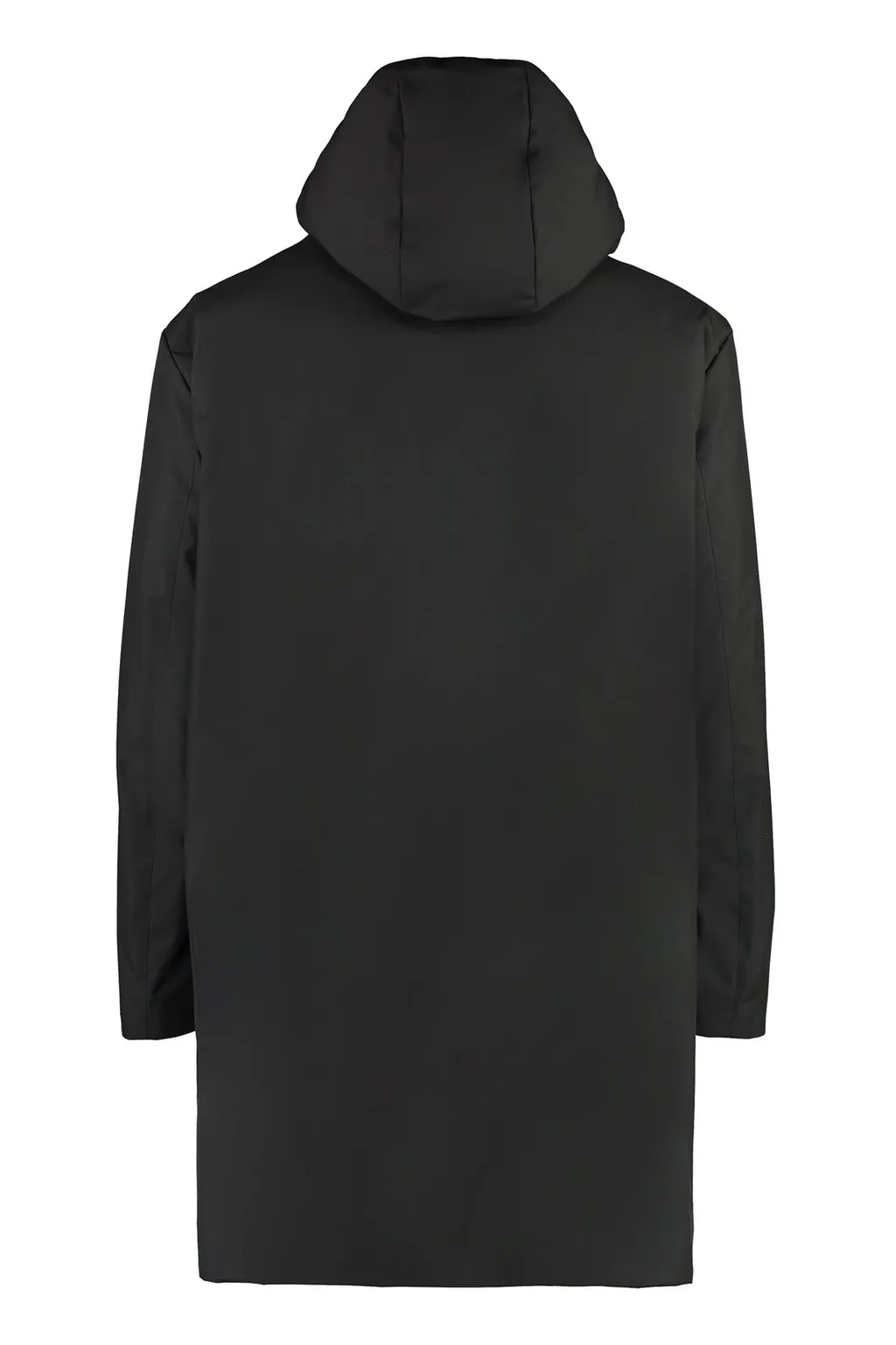 Logo Plaque Hooded Parka