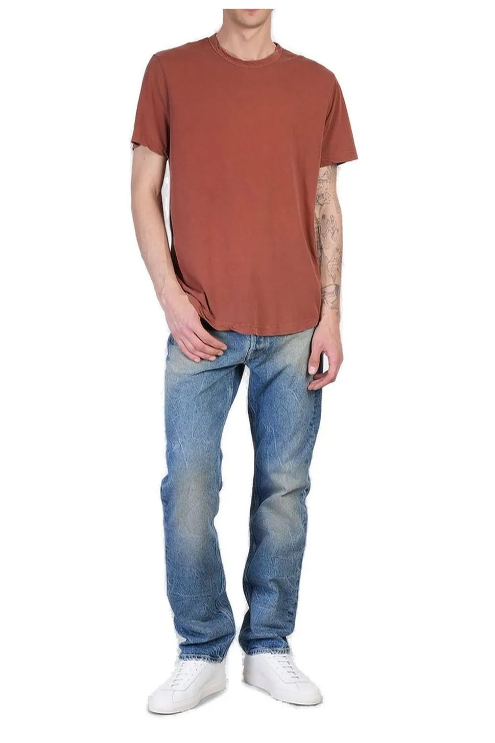 Clear Jersey Crewneck T-Shirt