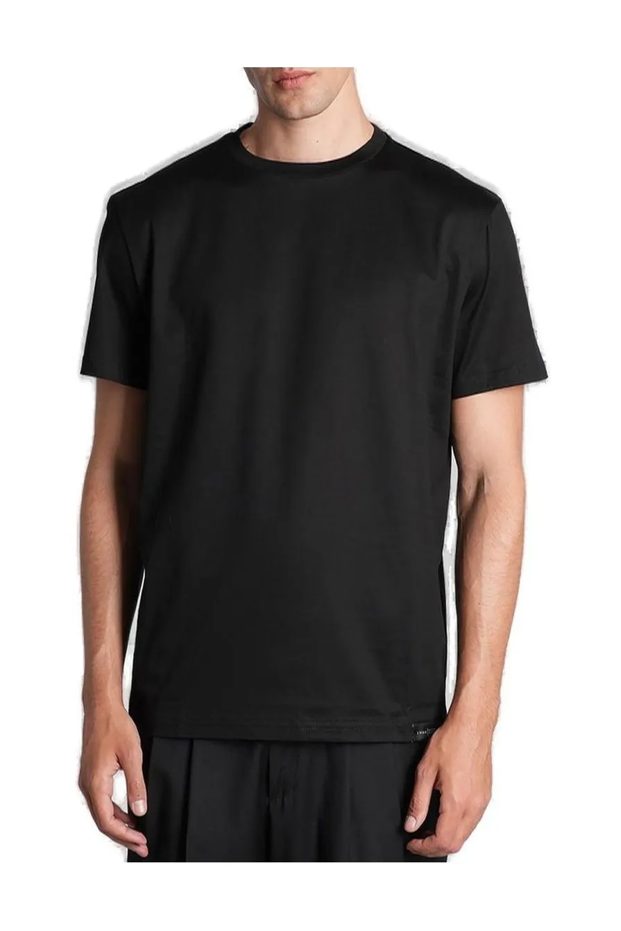 Logo Patch Crewneck T-Shirt