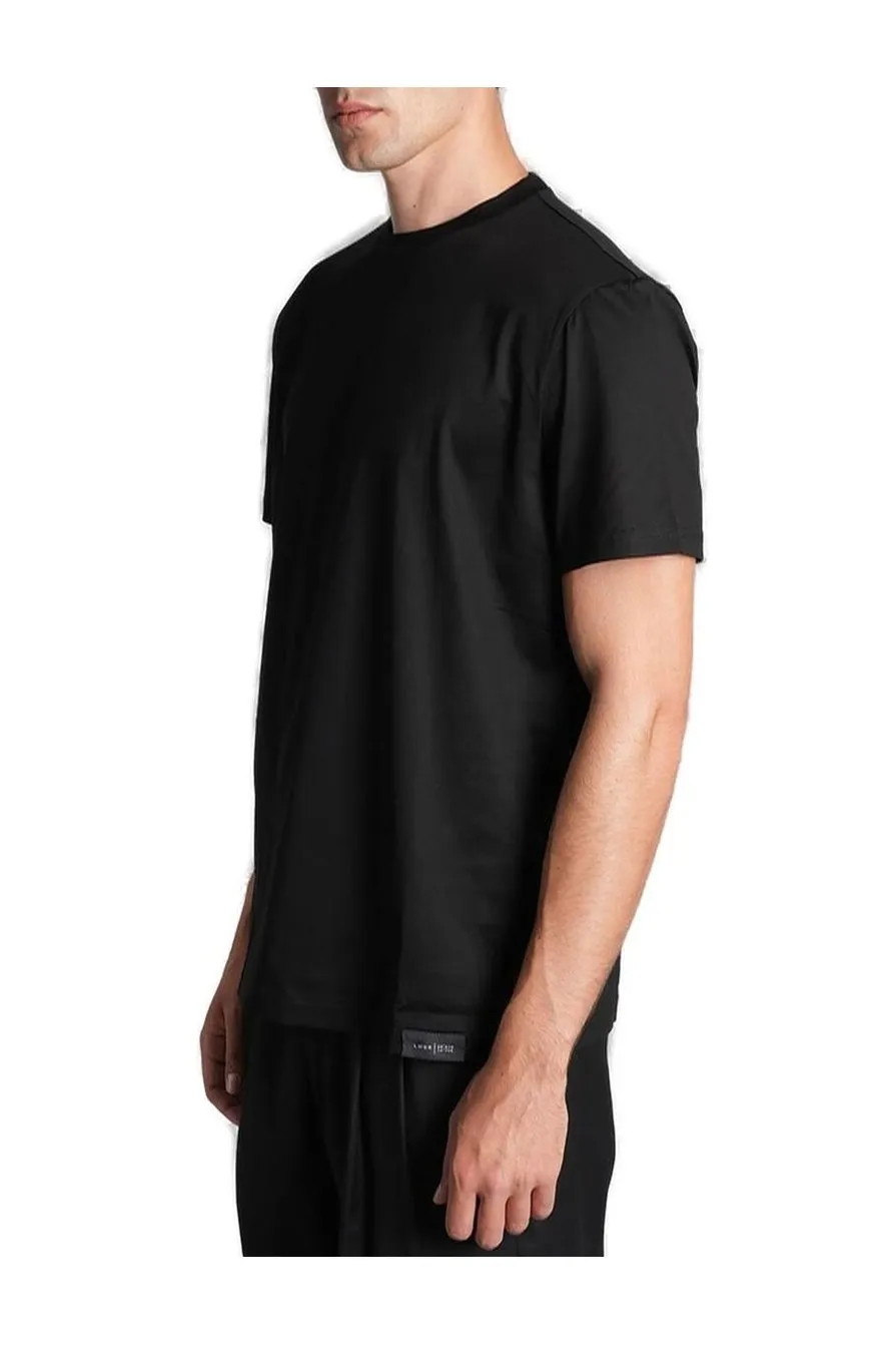 Logo Patch Crewneck T-Shirt