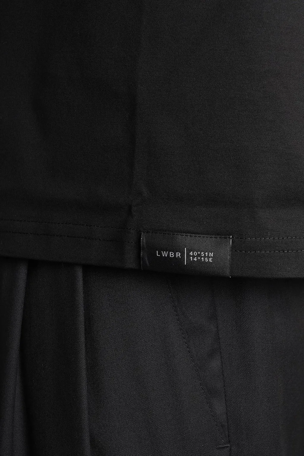 Logo Patch Crewneck T-Shirt