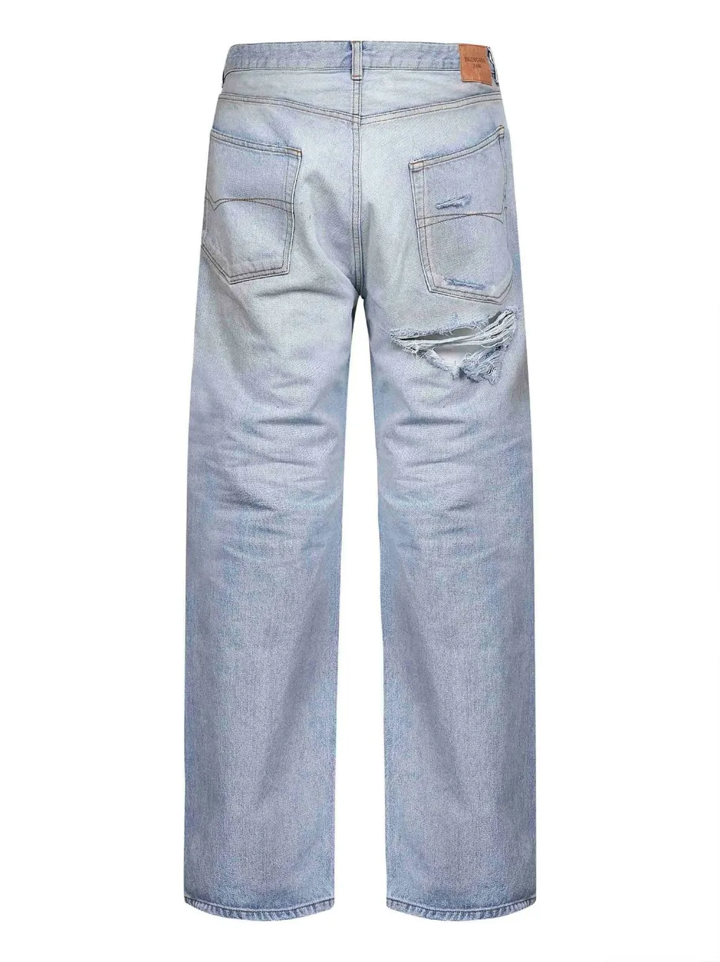 Distressed Relaxed Fit Jeans