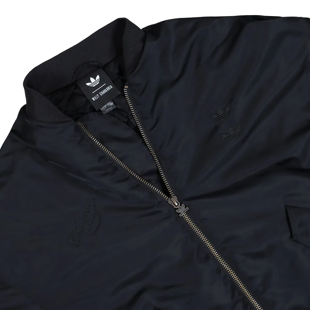 X Willy Chavarria Zipped Bomber Jacket