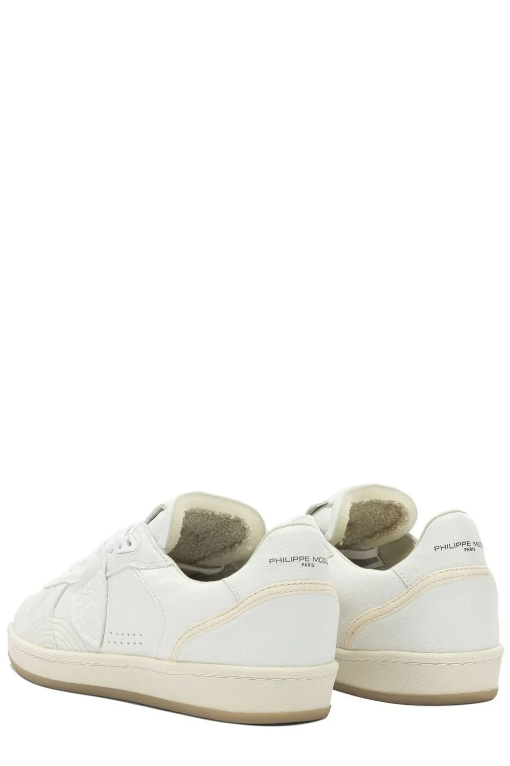 Logo Patch Lace-Up Sneakers