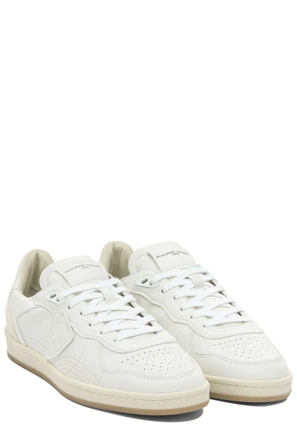 Logo Patch Lace-Up Sneakers