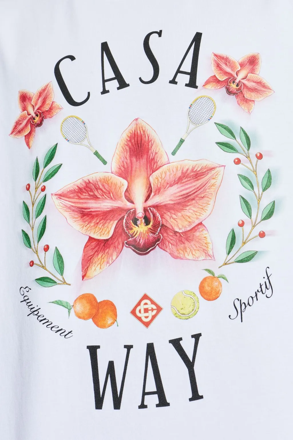 Casa Way Orchid Crewneck T-Shirt