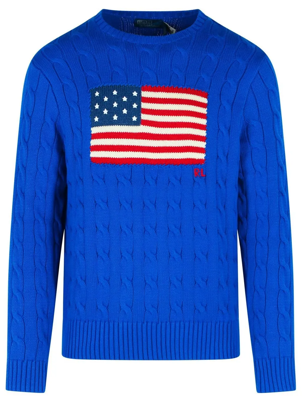 Cable Flag Knitted Jumper