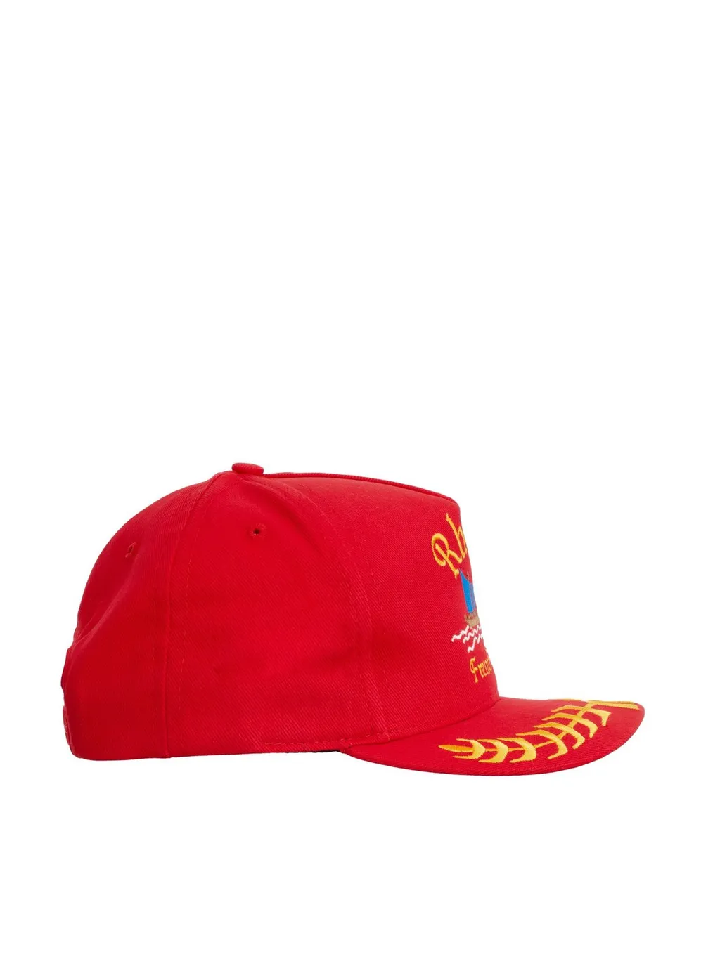 Slogan Embroidered Twill Cap