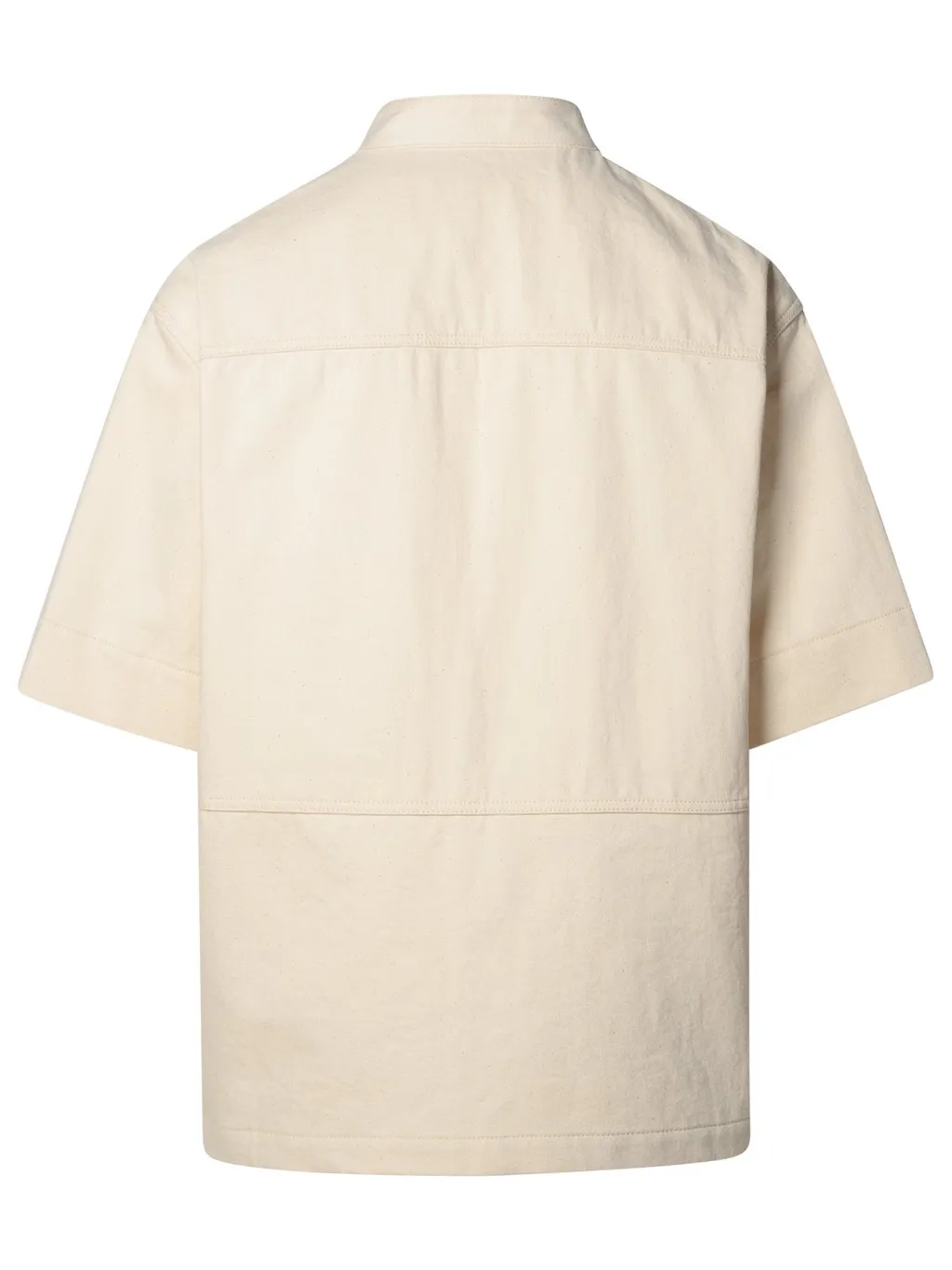 Short-Sleeved Oversized Shirt