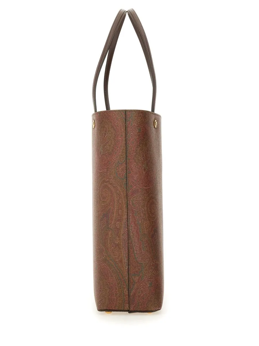 Embellished Paisley Tote Bag
