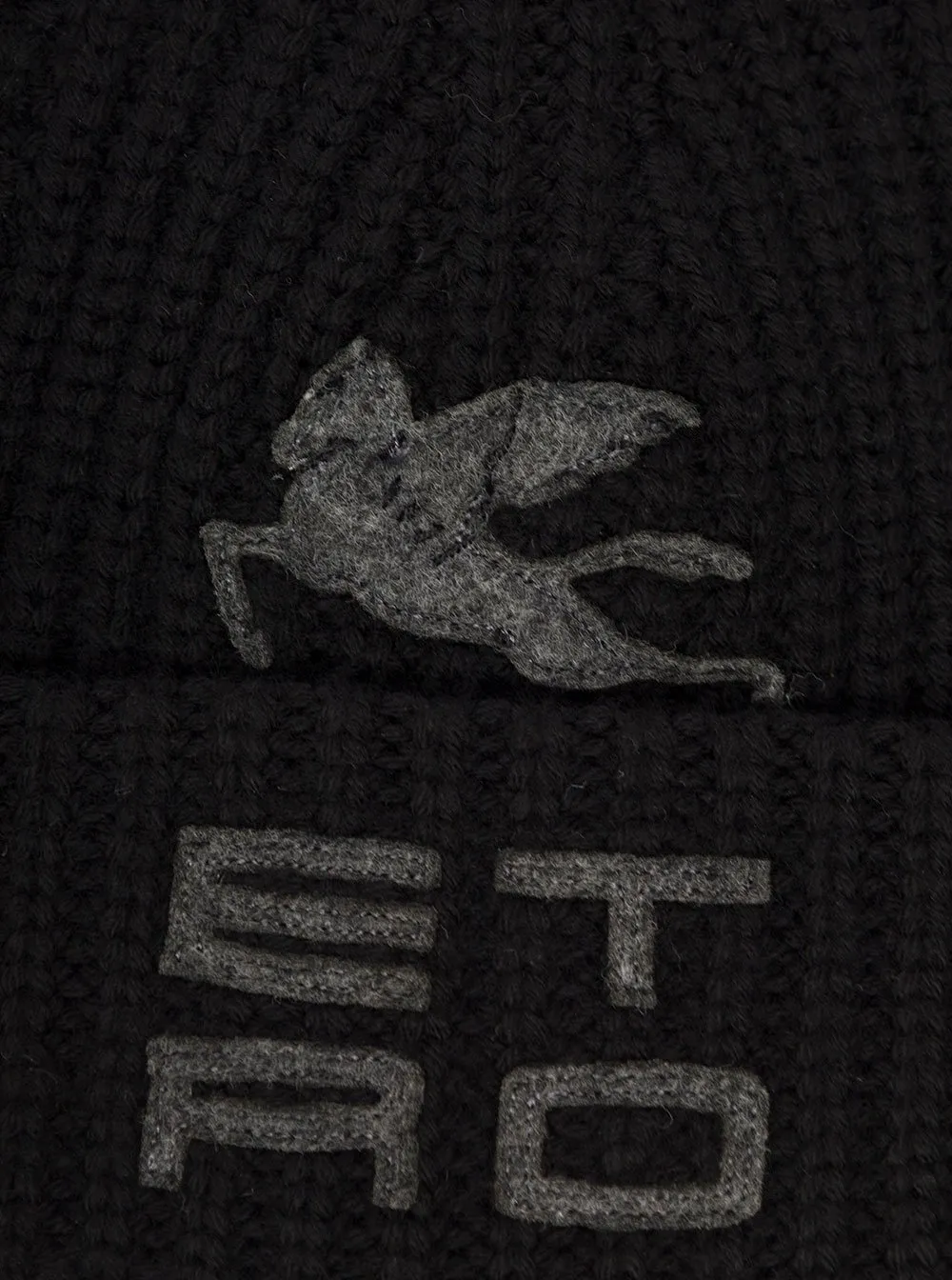 Folded Edge Ribbed-Knit Beanie