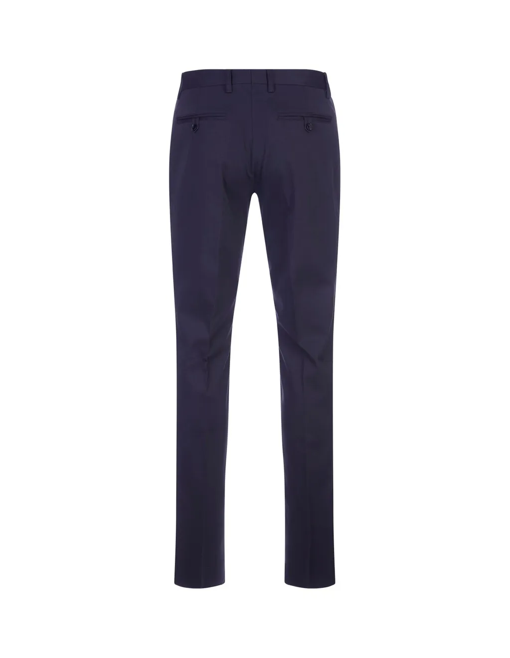 Mid-Rise Straight Leg Trousers