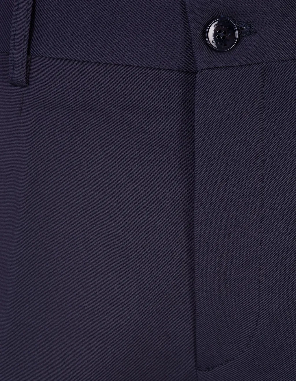 Mid-Rise Straight Leg Trousers
