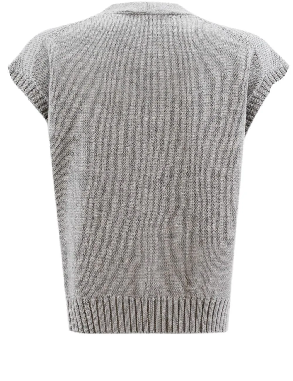 V-Neck Knitted Cardigan