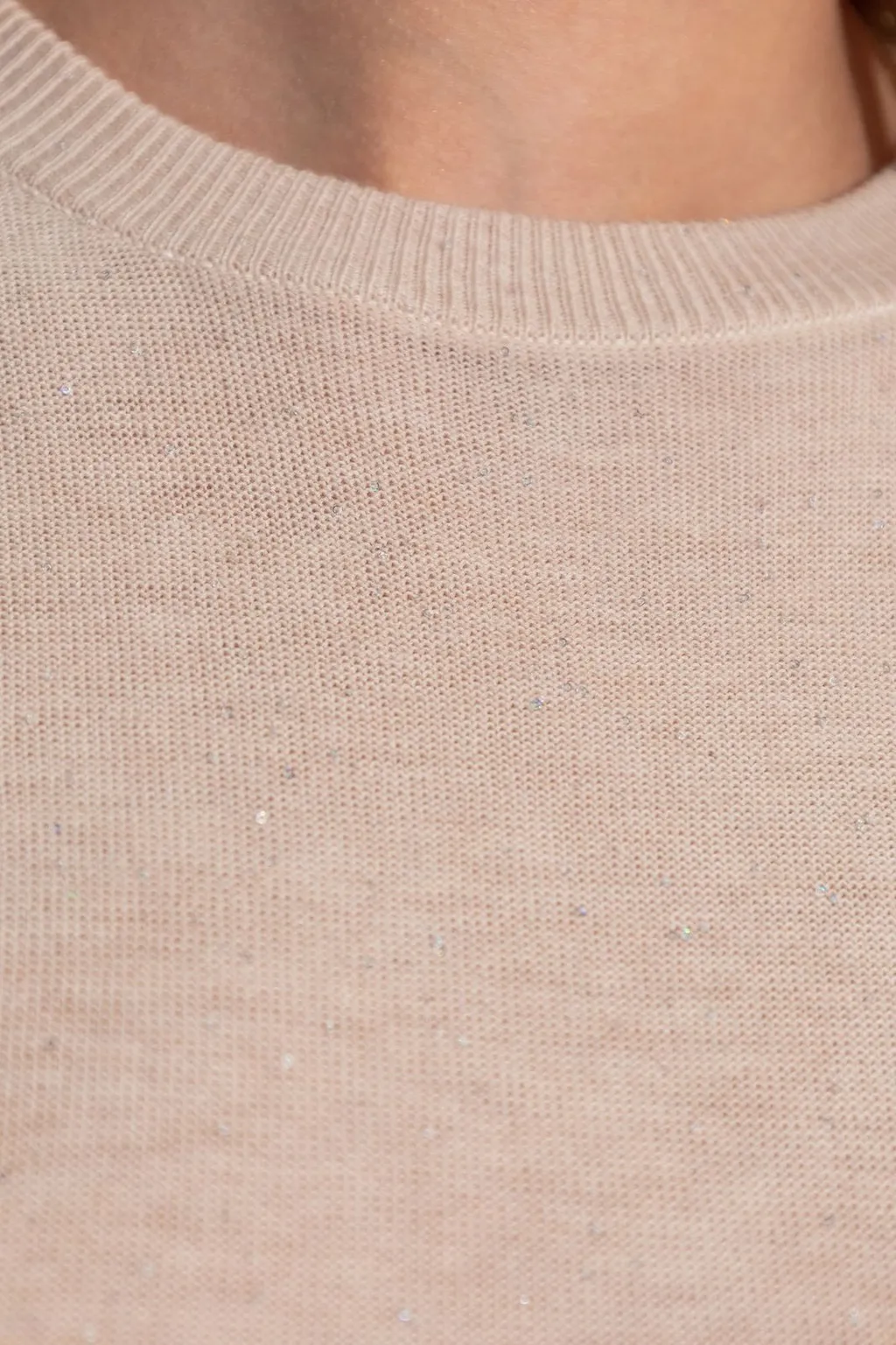 Sequin Embellished Knitted Jumper