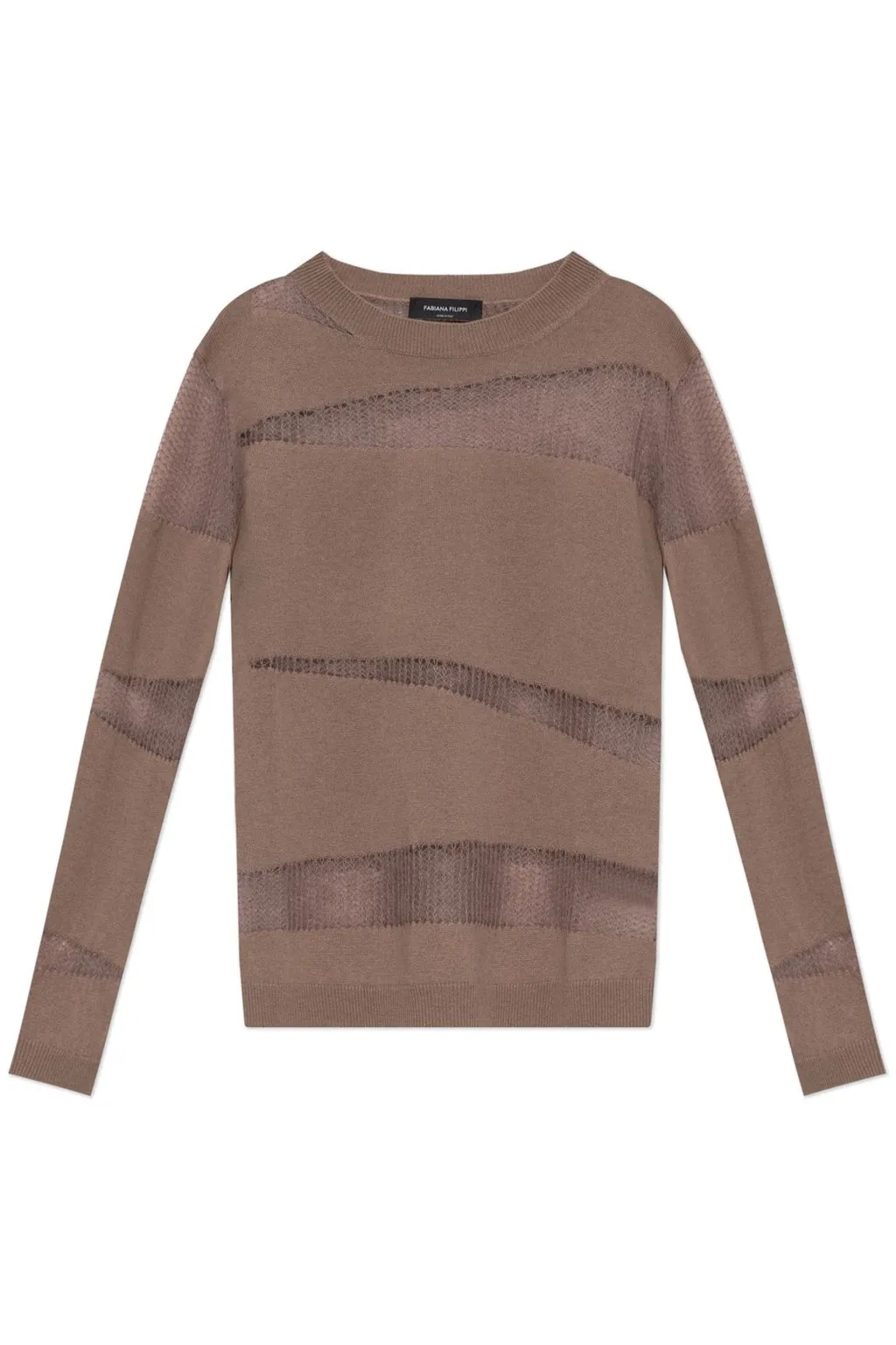 Knit Net Stripe Jumper