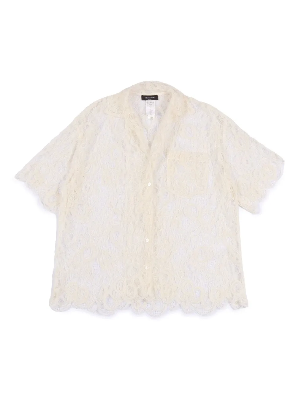 Laced Short Sleeved Shirt