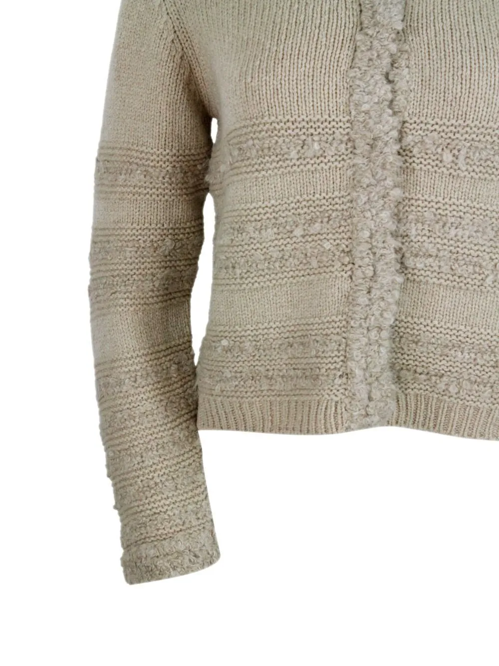 Crew-Neck Cardigan