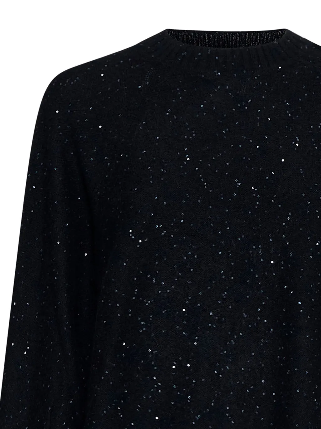 Sequin-Embellished Knitted Jumper