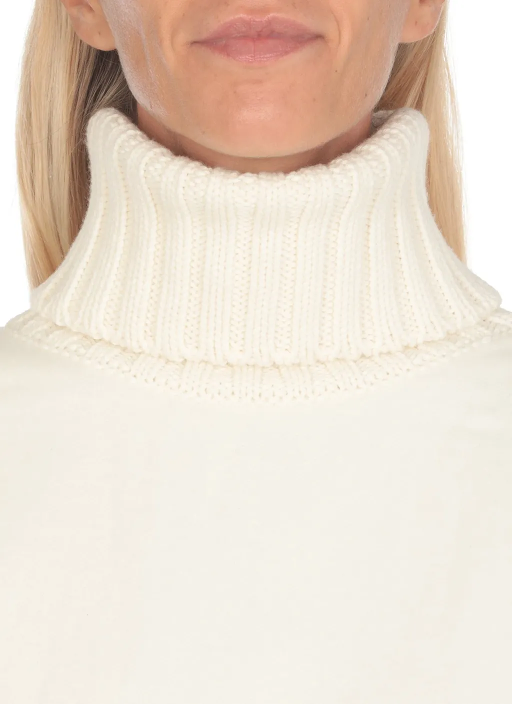 Platinum Fringed Knitted Cape