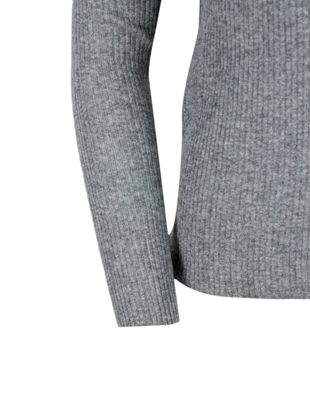 Platinum Turtleneck Knitted Jumper