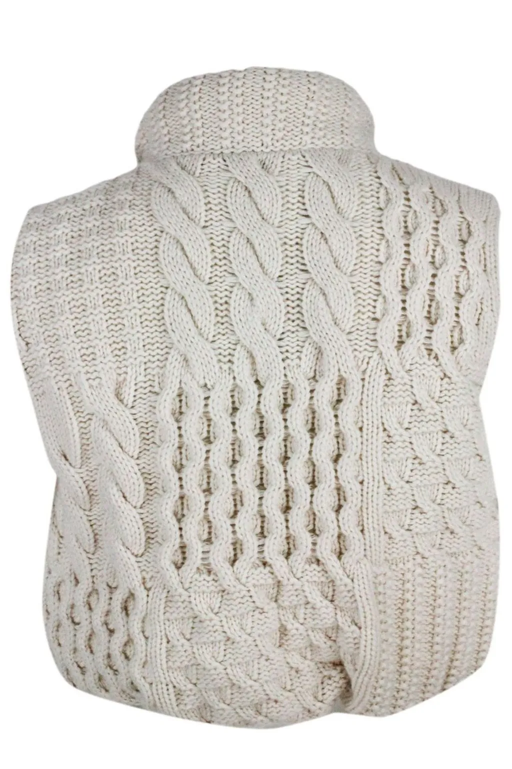 Zip-Up Knitted Vest