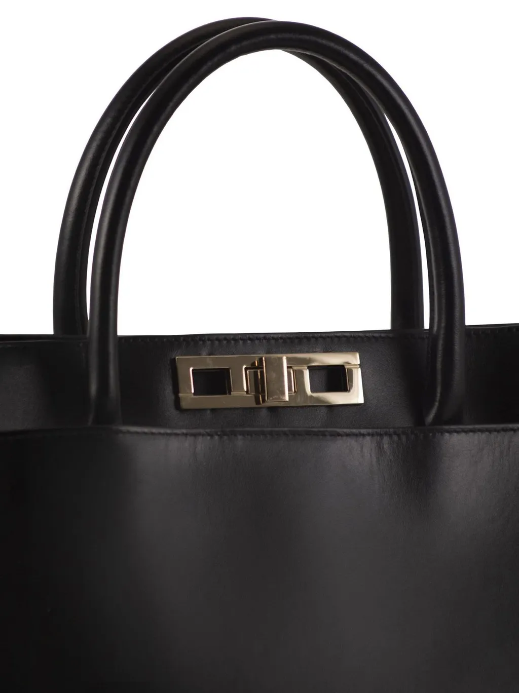 Logo Embossed Tote Bag