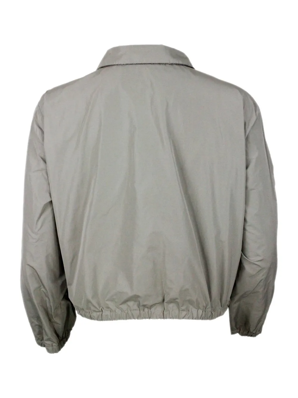 Zipped Bomber Jacket