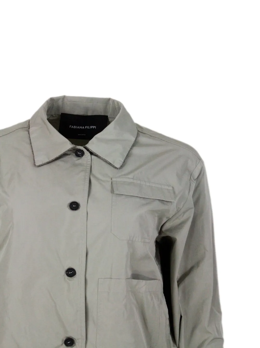 Zipped Bomber Jacket