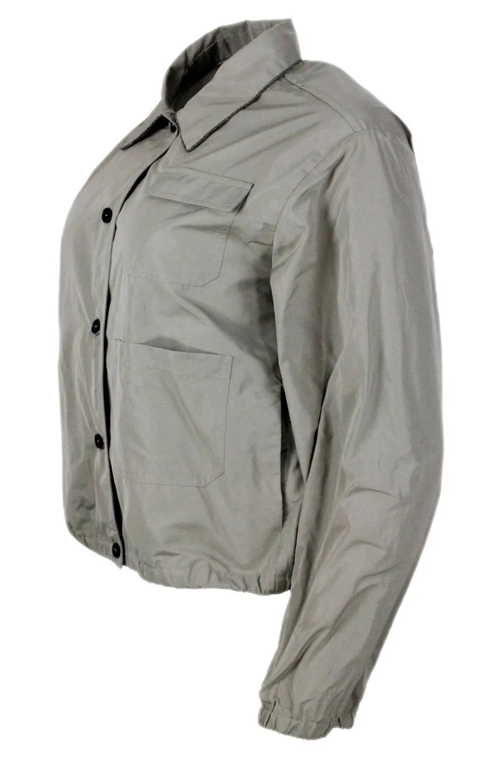 Zipped Bomber Jacket