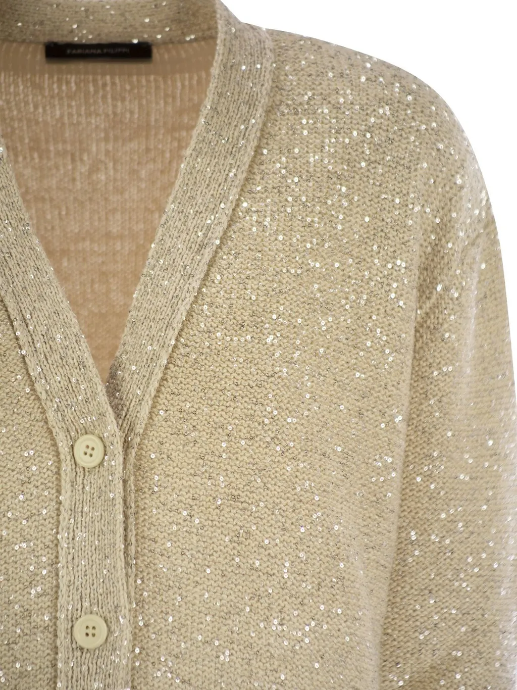 Sequins Knitted Cardigan
