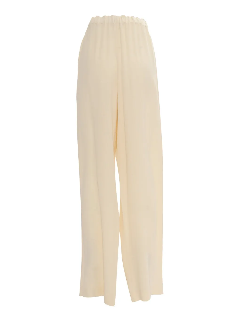 Elastic Waistband Enver Satin Trousers