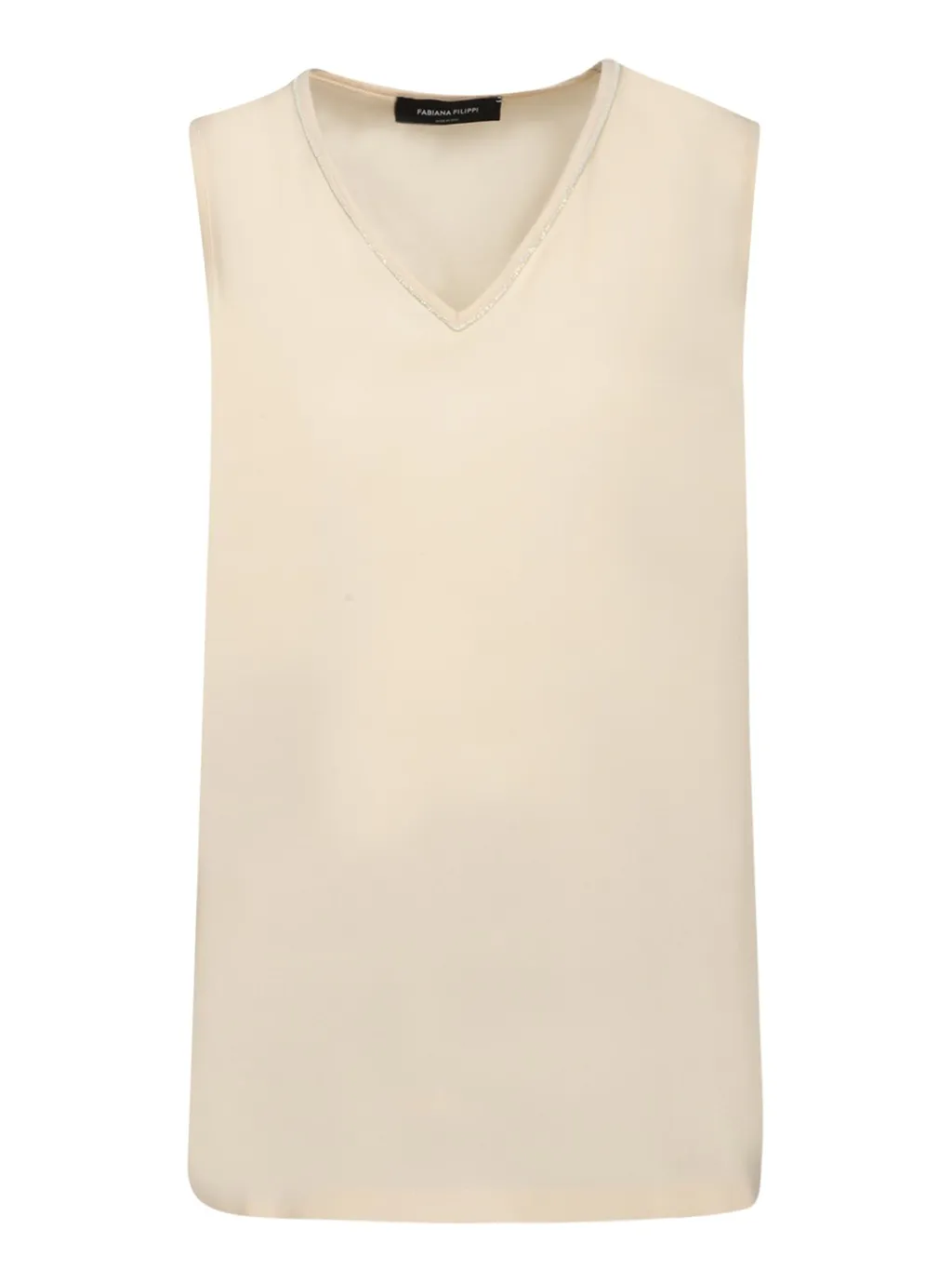 Sable' Filo Diamante V-Neck Top