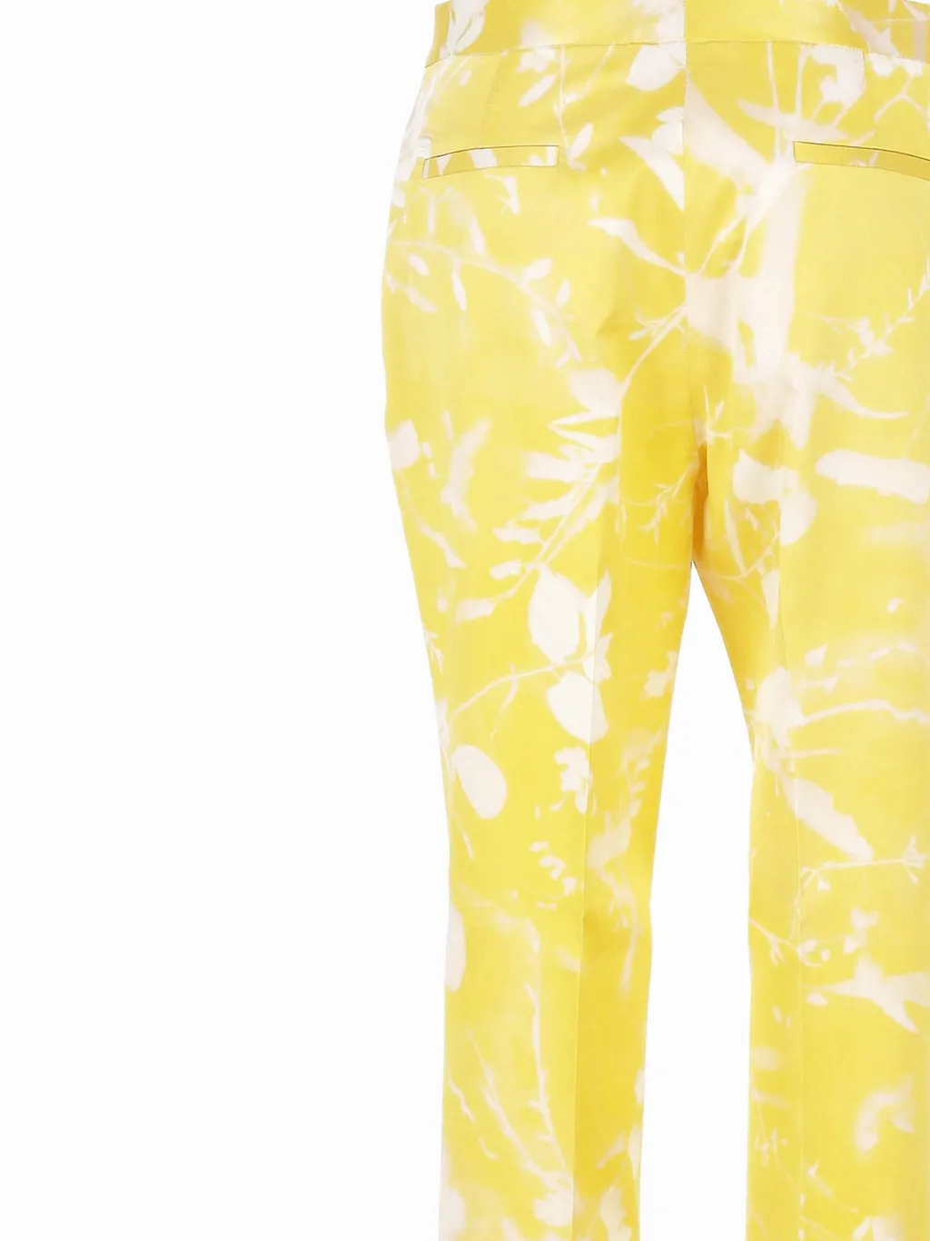 Patterned Straight Leg Pants