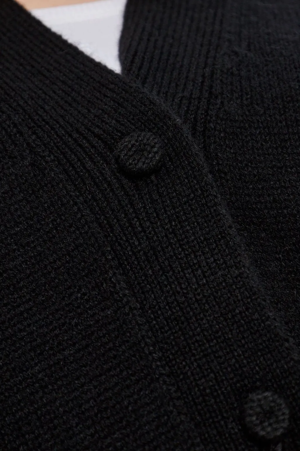 V-Neck Buttoned Cardigan