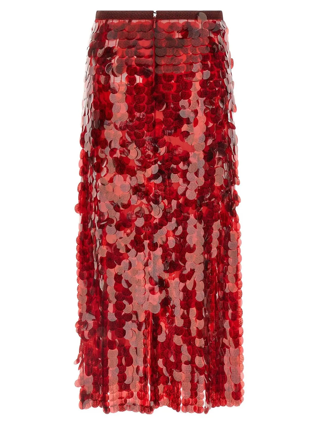 Sequin Flared Skirt