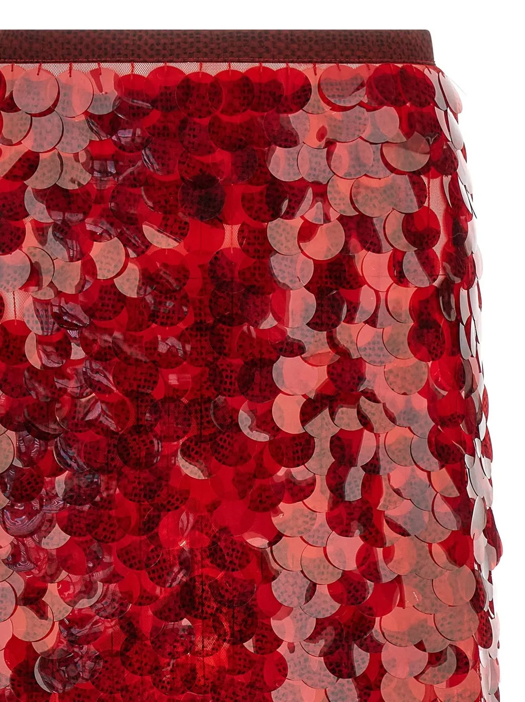 Sequin Flared Skirt