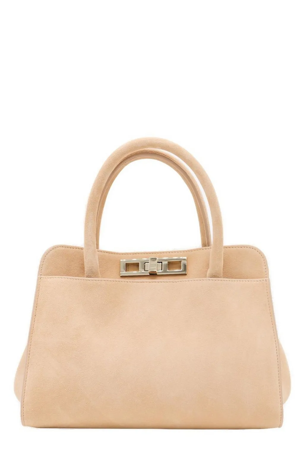 Logo Embossed Tote Bag