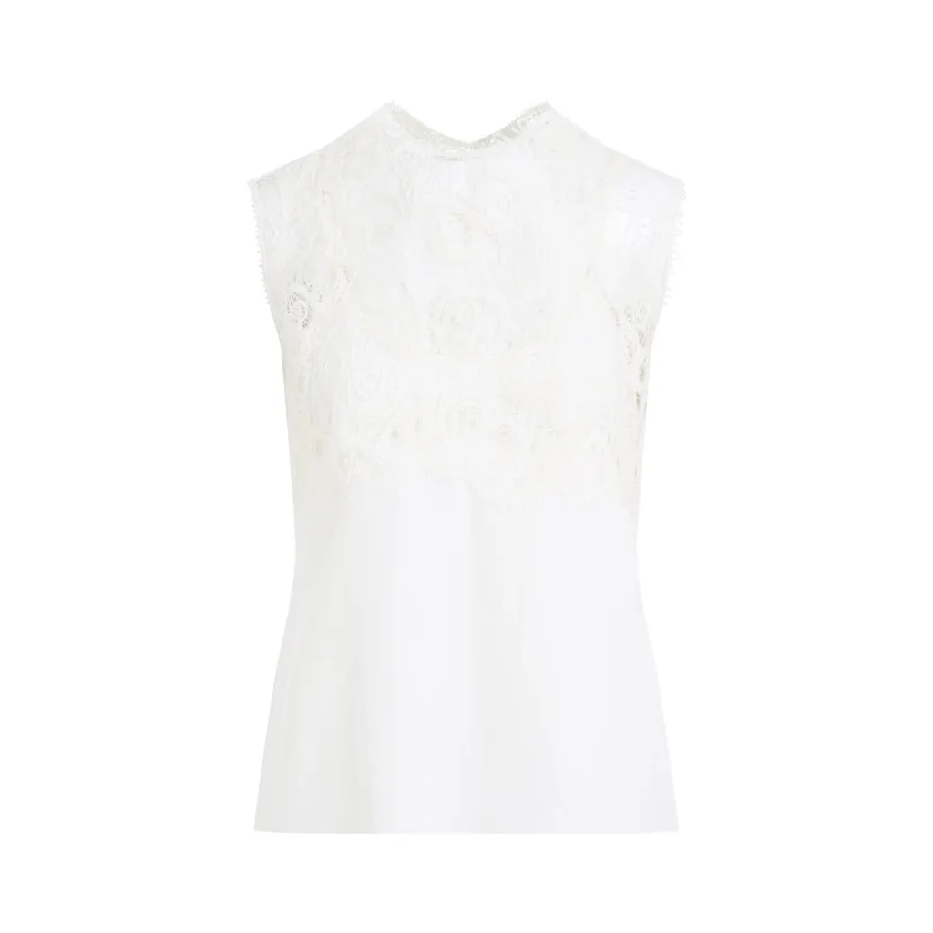 Lace-Detail Top