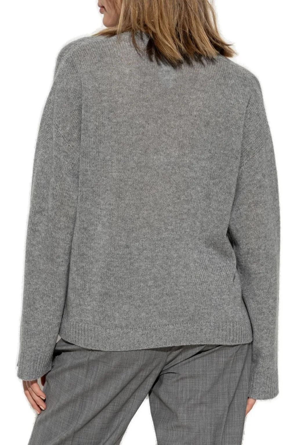 V-Neck Knitted Jumper