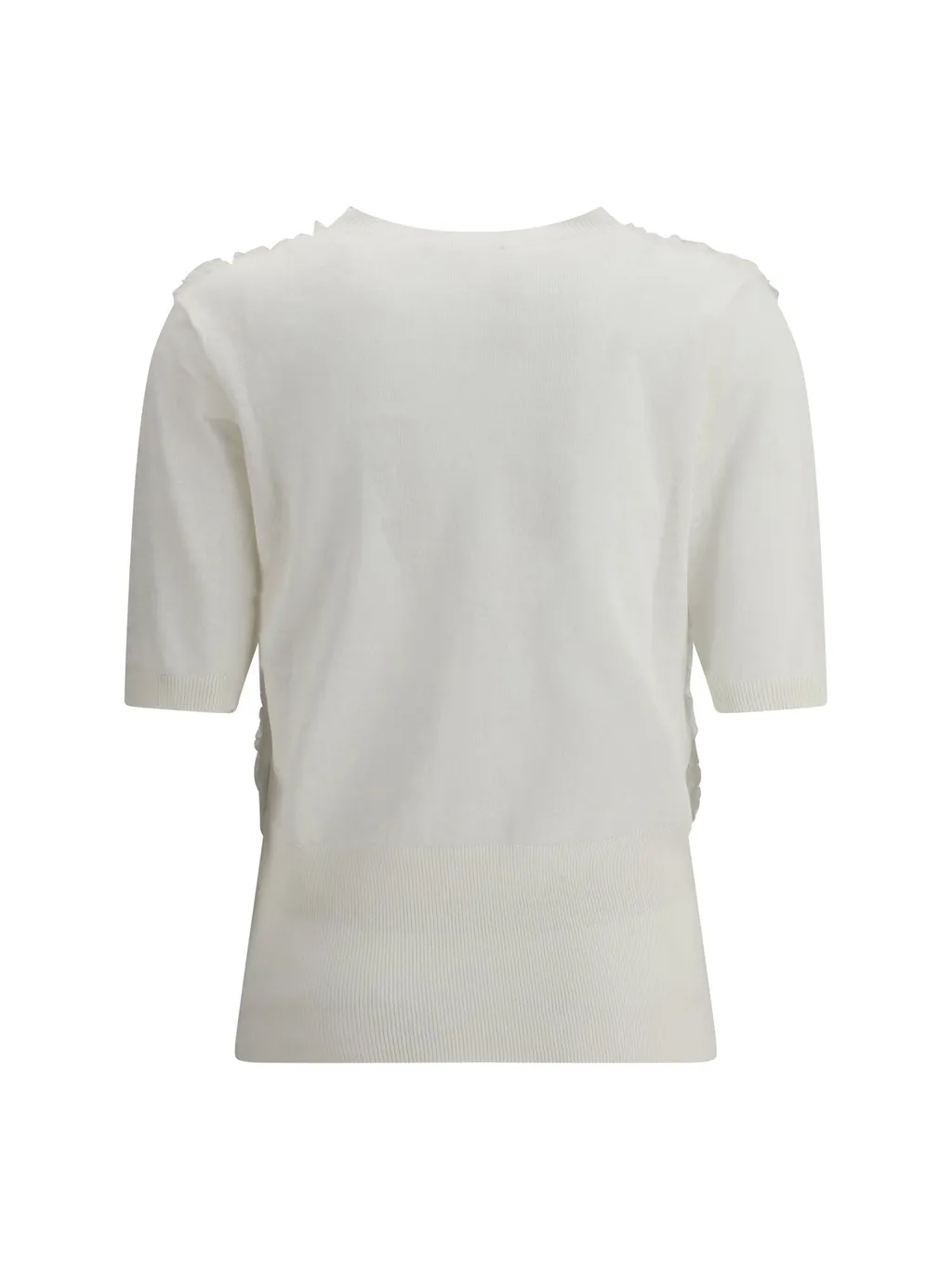 Crewneck Ruched Top