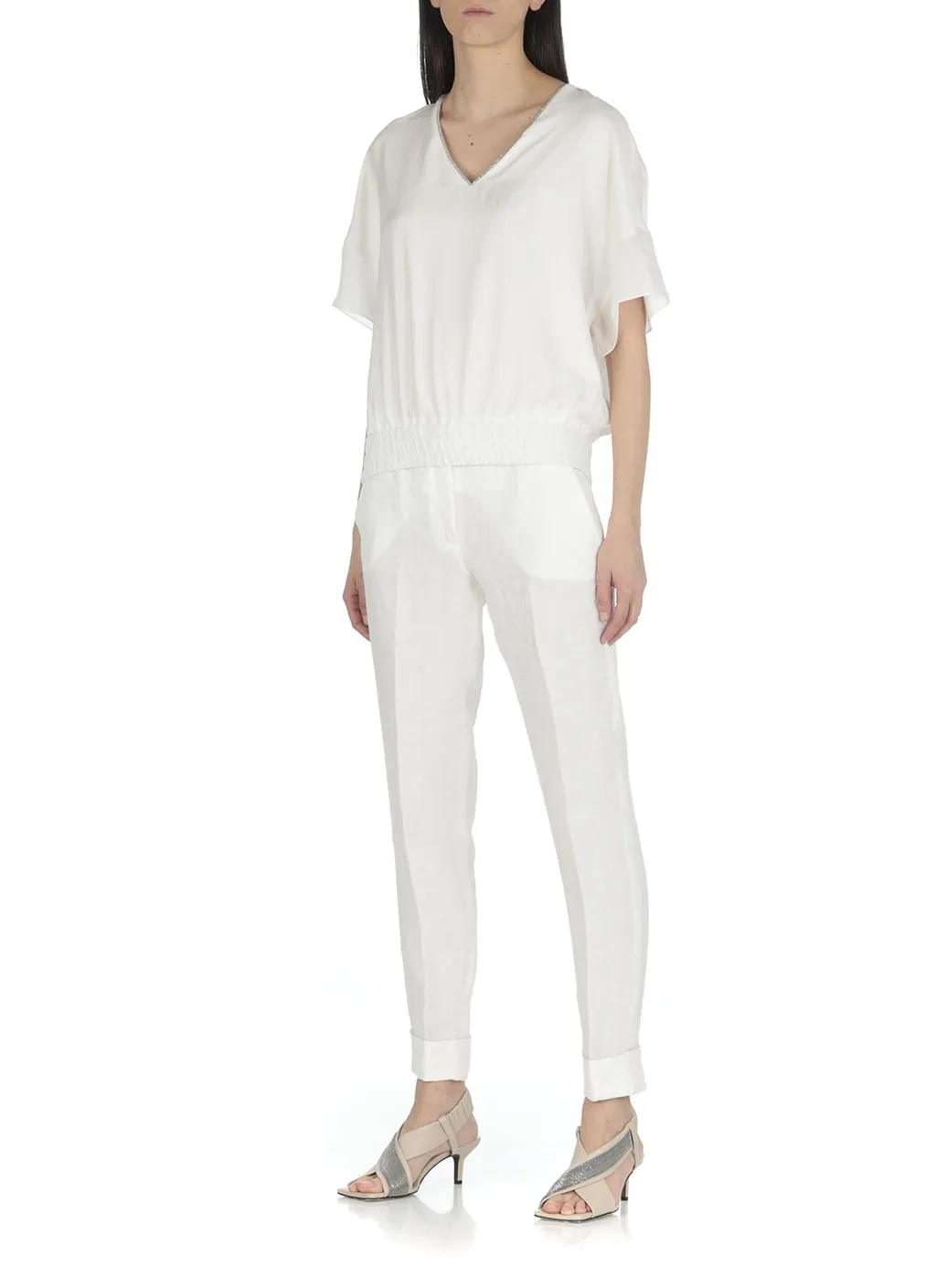 Straight Leg Trousers