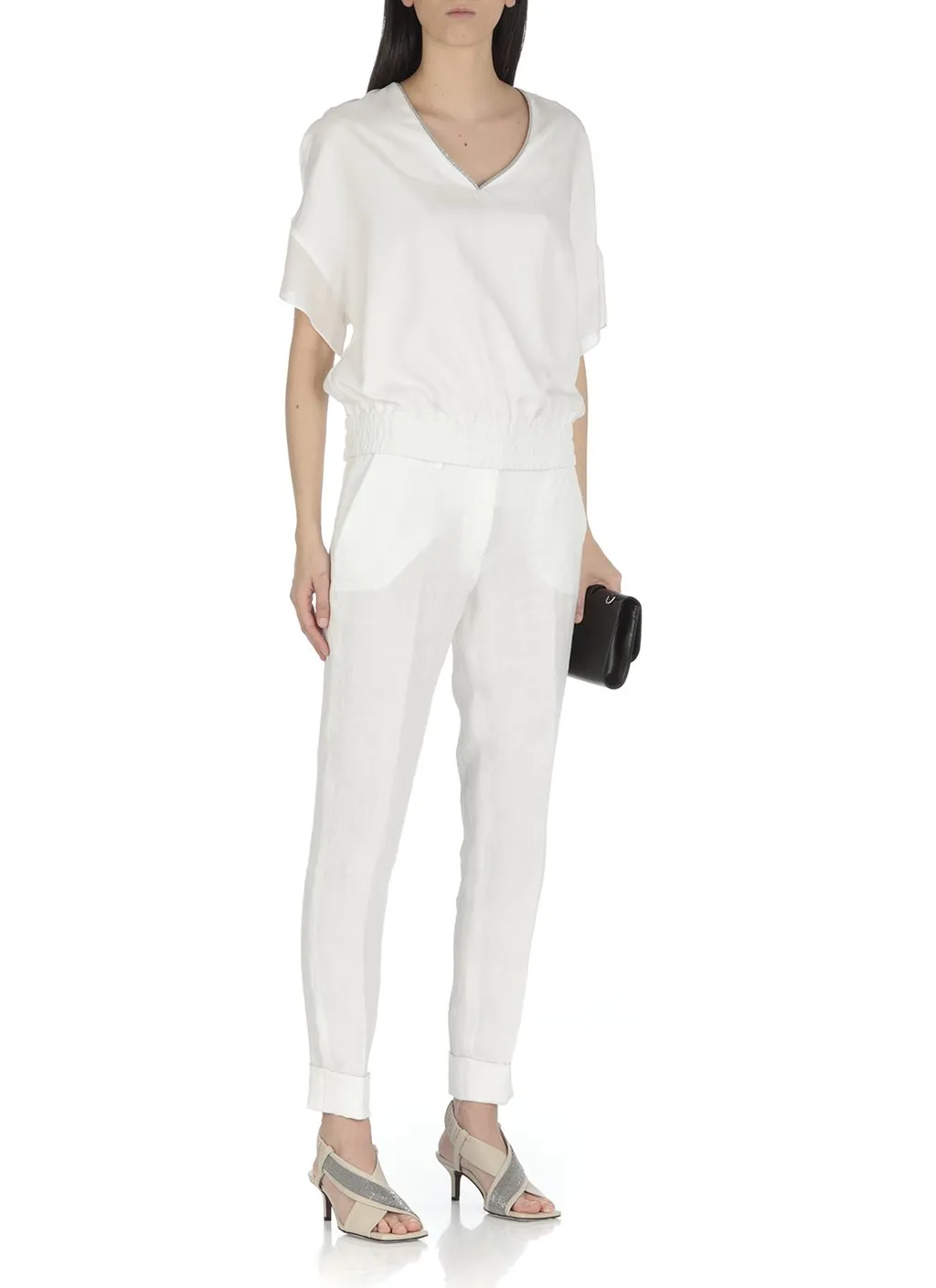 Straight Leg Trousers