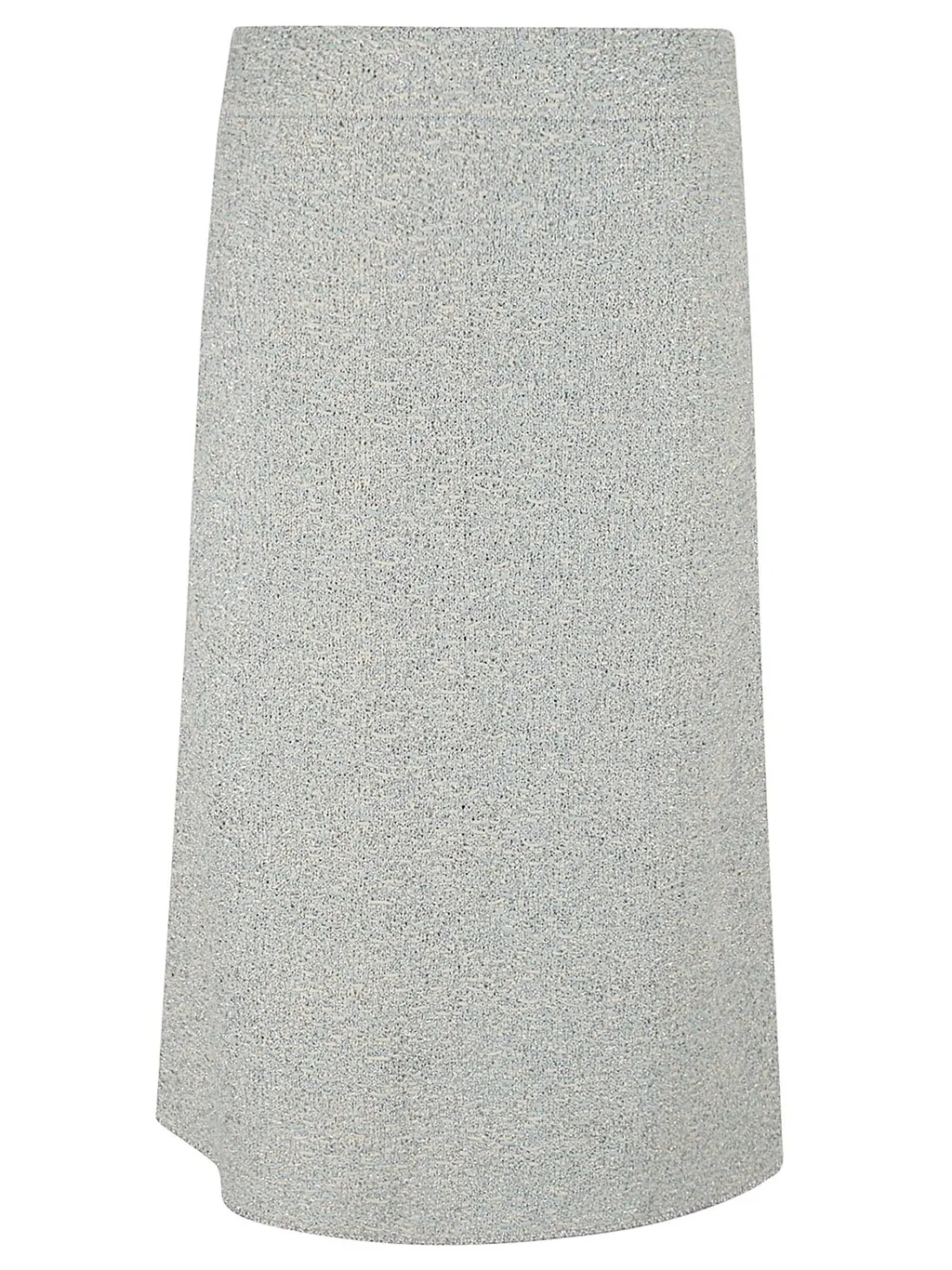 Lurex Knit Tweed Skirt